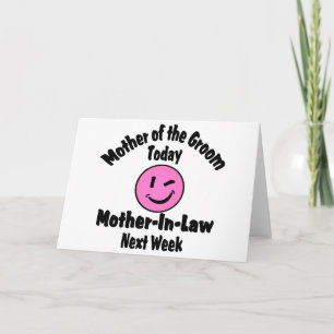 Mother of the Groom Card