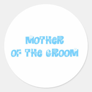 Mother of the Groom Classic Round Sticker