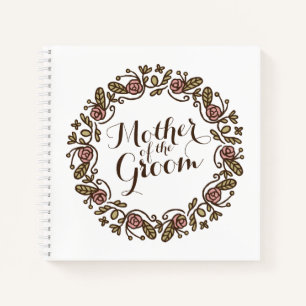 Mother of the Groom Elegant Wedding Notebook