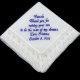 Mother of the Groom Embroidered Gift Handkerchief