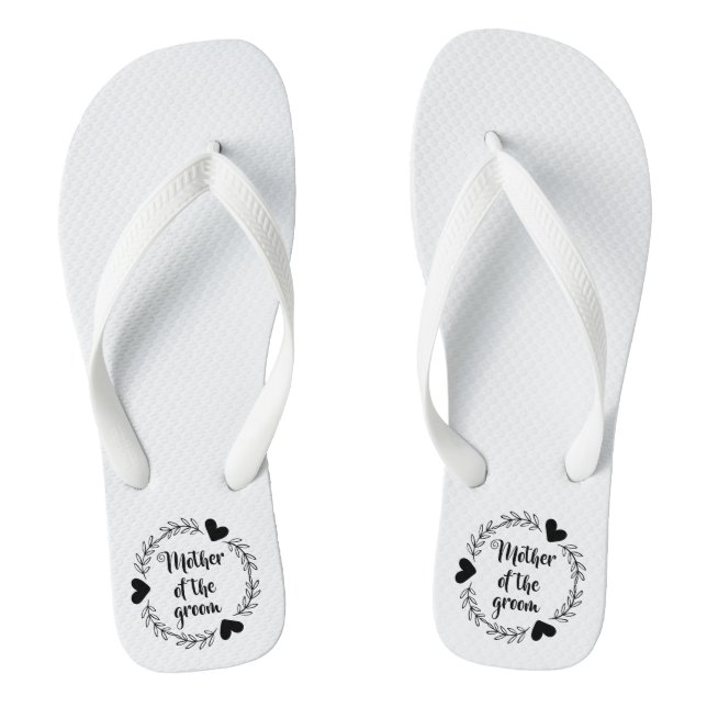 Mother of the Groom Flip Flops (Footbed)