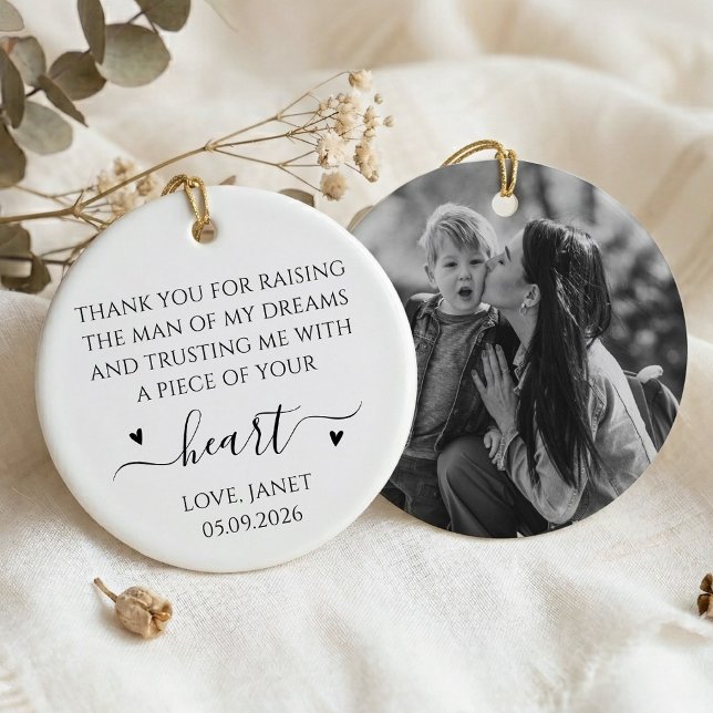Mother of the Groom Gift from Bride Ceramic Tree Decoration (Creator Uploaded)