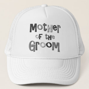 Mother of the Groom Grey Trucker Hat