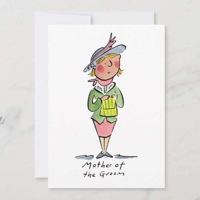 Mother of the Groom Invitation (Front)