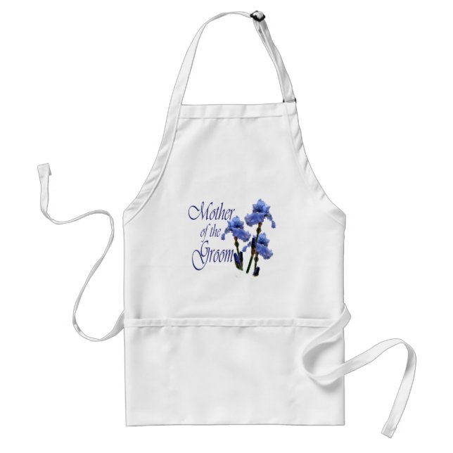 Mother of the Groom/ Iris Standard Apron (Front)