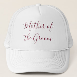 Mother of the Groom Lovely Trucker Hat