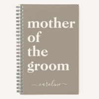 Mother of the Groom Minimalist Modern Custom Taupe