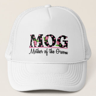 Mother of the Groom (MOG) Tulip Lettering Trucker Hat