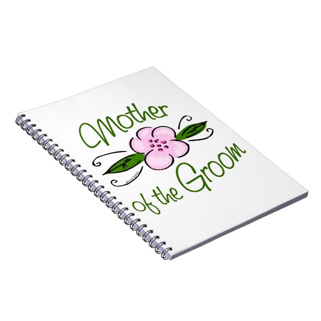 Mother of the Groom Notebook (Right Side)