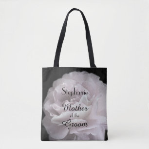 Mother of the Groom Personalised Pale Pink Rose Tote Bag