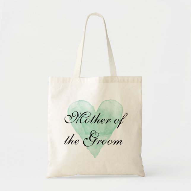 Mother of the groom tote bag for wedding party (Front)