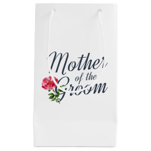 Mother of the Groom Wedding Calligraphy Gift Bag