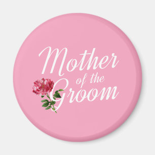 Mother of the Groom Wedding Calligraphy Magnet