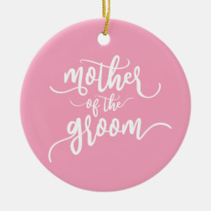 Mother of the Groom Wedding Calligraphy Ornament