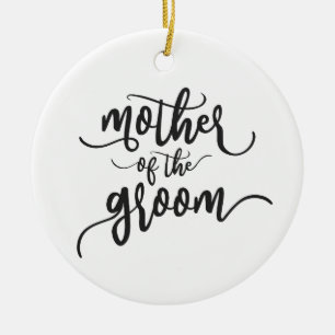 Mother of the Groom Wedding Calligraphy Ornament