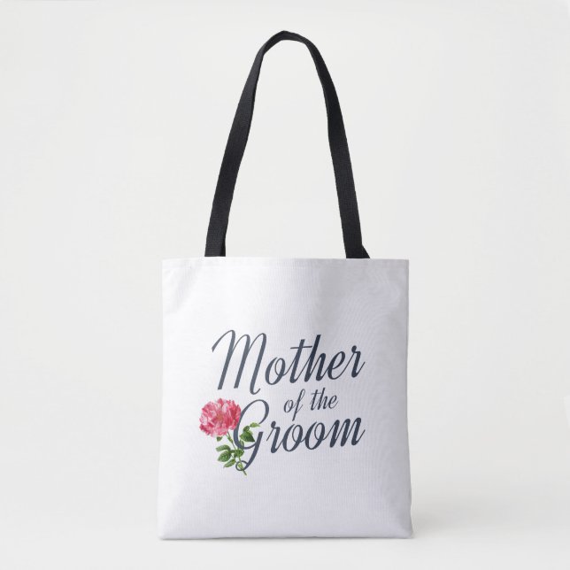 Mother of the Groom Wedding Calligraphy | Tote Bag (Front)