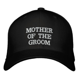 MOTHER OF THE GROOM WEDDING Embroidered Baseball Embroidered Hat