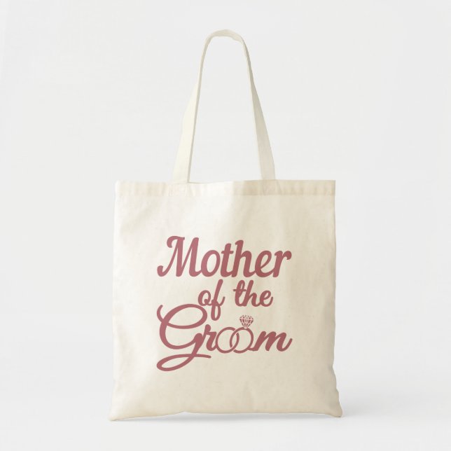 Mother Of The Groom Wedding Family Matching Tote Bag (Front)
