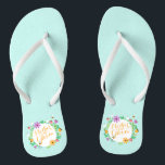 Mother of the Groom Wedding | Flip Flops<br><div class="desc">For further customisation,  please click the "Customise" button and use our design tool to modify this template. If the options are available,  you may change text and image by simply clicking on "Edit/Remove Text or Image Here" and add your own. Designed by Freepik.</div>