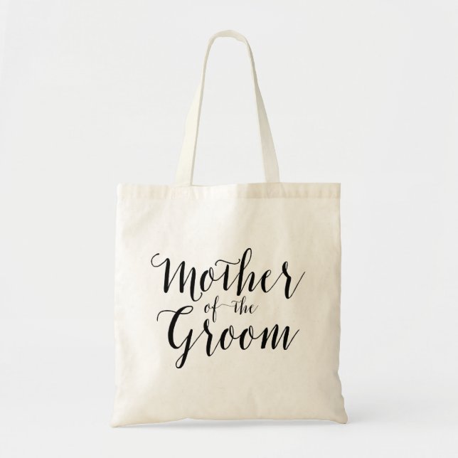 Mother of the Groom Wedding Gift Tote Bag (Front)
