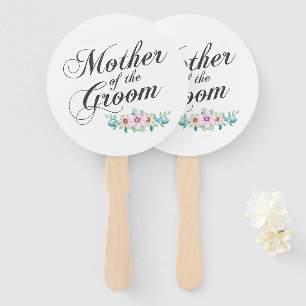 Mother of the Groom Wedding   Hand Fan