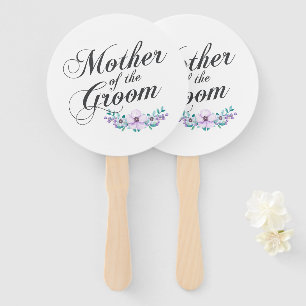 Mother of the Groom Wedding   Hand Fan