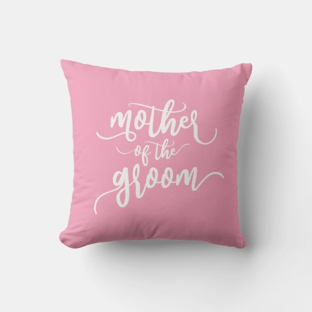 Mother of the Groom Wedding | Throw Pillow (Front)