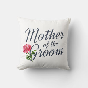 Mother of the Groom Wedding   Throw Pillow