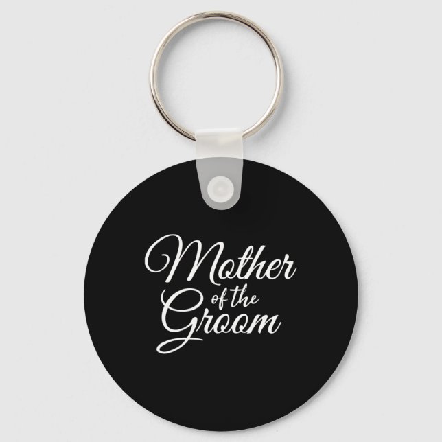 Mother Of The Groom Women's  Key Ring (Front)