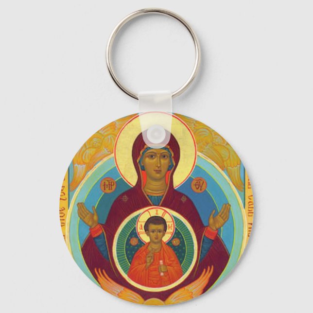 Mother of the Sign Key Ring (Front)