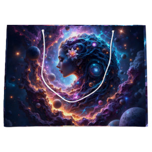 Mother of the Universe – She Who Dreams the Stars. Large Gift Bag