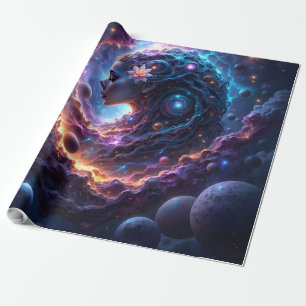 Mother of the Universe – She Who Dreams the Stars. Wrapping Paper