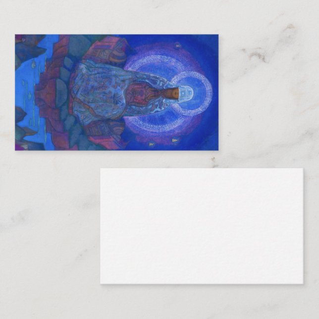 Mother of the World, 1924 by Nicholas Roerich Business Card (Front/Back)
