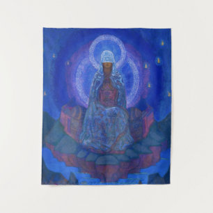 Mother of the World, 1924 by Nicholas Roerich Tapestry
