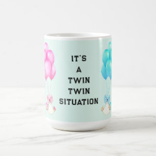 mother of twins coffee mug