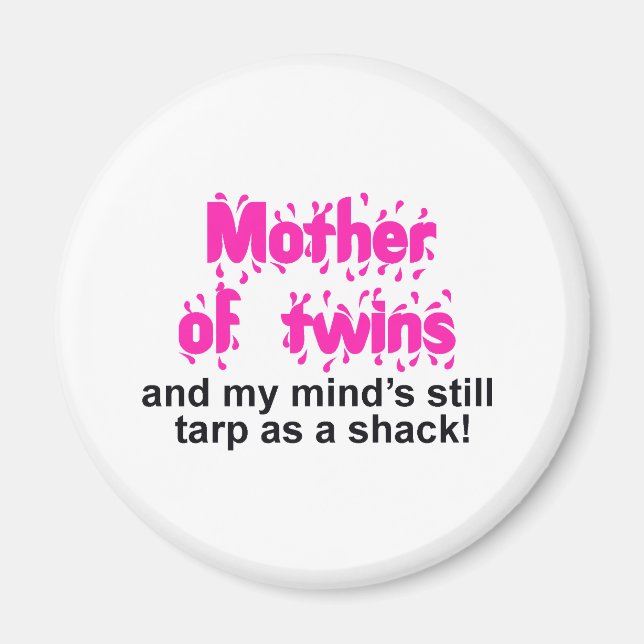 Mother of Twins Magnet (Front)
