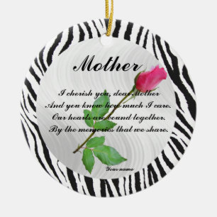 MOTHER-ORNAMENT CERAMIC TREE DECORATION