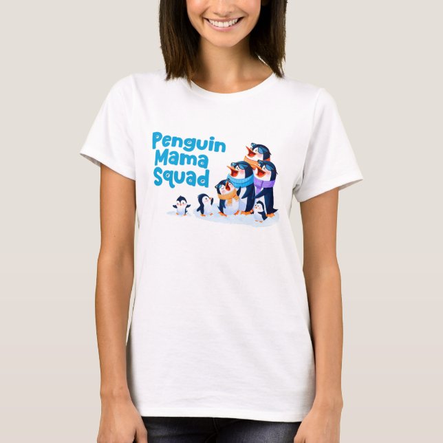 Mother penguin T-shirt (Front)