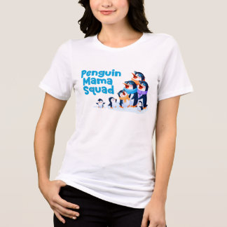 Mother penguin T-shirt Tri-Blend Shirt