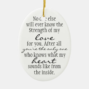 Mother Quote Ceramic Tree Decoration