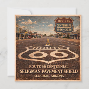 Mother Road Centennial Seligman Pavement