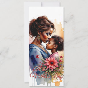 Mother’s Day African Watercolor Love Art