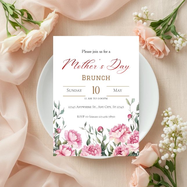 Mother´s Day Brunch Invitation (Creator Uploaded)