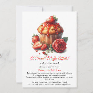 Mother’s Day Brunch Invitation – Muffins affair