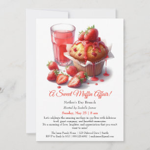 Mother’s Day Brunch Invitation – Muffins affair