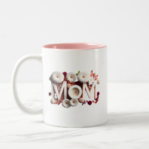 Mother’s Day for Mother, Mum, Mummy Two-Tone Coffee Mug