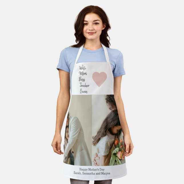 Mother’s Day Gift for Mum, Wife, Boss, Teacher - Apron (Worn)