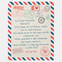 Mother’s Day Gift – Personalised Mum Blanket 