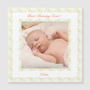 Mother’s Day Green Best Mummy Mum Ever Photo Gift