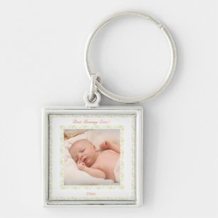 Mother’s Day Green Best Mummy Mum Ever Photo Gift Key Ring